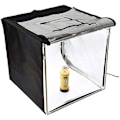 Miniatyrbild 2 av 2: Godox Portable Photo Studio Box - Trippel LED-ljuskälla Svart