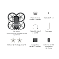 Pikkukuva 6 / 6: Drone DJI Avata - Kamera 4K 50ips ja 60ips - Ilman kauko-ohjainta - Yhteensopiva DJI FPV Combo - Musta Svart