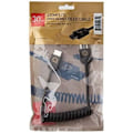 Miniatyrbillede 2 af 3: Câble HDMI ATOMOS 4K60 C5, 30 cm, Cast Connector 60 cm Forlænget (Sort)