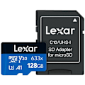 Pikkukuva 1 / 4: 128 Gt Lexar High Performance 633x microSDXC UHS-I -muistikortti