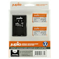 Miniatyrbild 2 av 2: Jupio Kit: 2 x NP-BX1 1250mAh kamerabatteri + dubbla USB-laddare