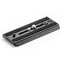 Miniatyrbillede 2 af 2: Manfrotto 500PLONG hurtigmonteringsplade i sort aluminium - 80g