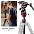Pikkukuva 3 / 4: Manfrotto Befree Advanced MVKBFRL-LIVE Jalustat, jossa Manfrotto 494 Keskipallo pää