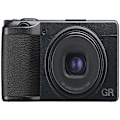 Miniatyrbillede 1 af 3: Kompaktkamera - RICOH - GRIII X HDF - 24,24 MP - 3-akset stabilisering - Sort