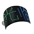 Miniatyrbild 9 av 11: Bluetooth-LED-Display-Keps med APP - DIY - TEXT - GRAFIK