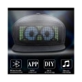 Miniatyrbild 3 av 11: Bluetooth-LED-Display-Keps med APP - DIY - TEXT - GRAFIK