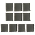 10 st / set Finger silikon för Skydd för fingerstöd kompression, finger för skydd för alla spor Gray 0.02