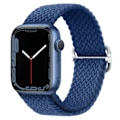 Miniatyrbild 1 av 10: Elastisk Armband Vävd Apple Watch 38mm / 40mm / 41mm - MARINBLÅ Blå Blå