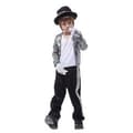 Barn Michael Jackson Cosplay Kostyme Gutter Jenter Performance Antrekk Sett Halloween Fest Fancy D 3-5 Years