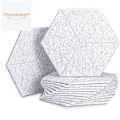 Miniatyrbild 1 av 5: 12-pack Akustikskum, självhäftande Ljudisolerande Paneler, för Ljudisolering Akustisk Behandling, Ljusgrå Light Gray