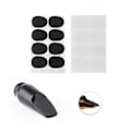 Miniatyrbild 2 av 5: 8 st/ Set Diskant/Alt/Tenorsaxofon Klarinett Munstycke Patches Kuddar 0,3 mm Svart 0.3mm