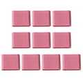 10 st / set Finger silikon för Skydd för fingerstöd kompression, finger för skydd för alla spor Pink 0.02