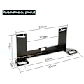 Miniatyrbild 2 av 5: Isofix Universal Bilmontering (zl-2049)