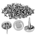 Miniatyrbild 6 av 8: 200 st 0,6-tums bottennitar 2-fots svampformade spikhuvud för läder DIY Craft handväska 0.7