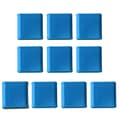 10 st / set Finger silikon för Skydd för fingerstöd kompression, finger för skydd för alla spor Blue 0.02