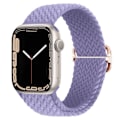 Miniatyrbild 7 av 10: Elastisk Armband Vävd Apple Watch 38mm / 40mm / 41mm - SVART Svart Svart
