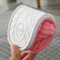 Miniatyrbillede 5 af 6: fluff hjemmesko varme hjemmesko tummanpunainen 36-37 (sisä 24cm)