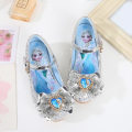 Miniatyrbillede 3 af 6: elsa prinsesse sko barn pige med pailletter blå 15,5 cm / størrelse 23