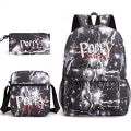 Pikkukuva 1 / 4: poppy playtime huggy wuggy reppu penaalit olkahihna laukut pa salama musta 4