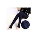 Pikkukuva 1 / 6: vuoratut talvi leggingsit stretch lämpimät leggingsit lämminhousut Marine blå 200 g (One Size)