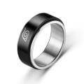 Miniatyrbild 2 av 6: antistress spinner roterande fidget ring ringar Size6/16.4mm