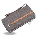 Miniatyrbillede 5 af 10: Pung Mænd Solid Denim Cloth Design Punge Mand Canvas Kred kaffe