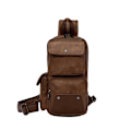 Miniatyrbild 3 av 8: Crossbody Väskor för män Messenger Bröstväska Casual Bag Vattent Khaki
