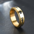 Miniatyrbillede 4 af 6: antistress spinner roterende fidget ring ringe størrelse 10/19,8 mm