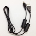 Miniatyrbild 1 av 5: Canon kamera datakabel DSLR kamera USB-kabel med dubbla magnetis 1.2m dubbelring
