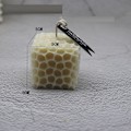 Miniatyrbillede 1 af 6: lysforme lys stearinlys gør-det-selv-forme i silikoneform br-419 vokskage
