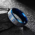 Miniatyrbillede 6 af 6: antistress spinner roterende fidget ring ringe Koko 8 / 18,2 mm