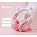 Pikkukuva 3 / 6: cat ears kuulokkeet langattomat cat bluetooth kuulokkeet blå