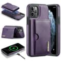 (iPhone 12 / iPhone 12 Pro) DG.MING M6 -sarjan magneettinen lompakko kahvia