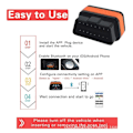 Miniatyrbillede 11 af 11: Vgate ICar2 Bluetooth bilfejldetektor med 8 farveskærm - Scan o sort orange