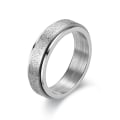 Miniatyrbillede 1 af 6: anti-angst spinner fidget roterende ring ringe størrelse 11/20,8 mm