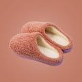 Miniatyrbild 1 av 6: fluff tofflor varma tofflor innetofflor mt612 rosa 38-39 (insida 25cm)