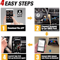 Miniatyrbillede 4 af 10: Vgate iCar Pro 3.0 - Ultimate Bluetooth OBD2-scanner til Android som på billedet