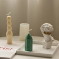 Miniatyrbillede 5 af 6: lysforme lys stearinlys gør-det-selv-forme i silikoneform lz22098 blyantform