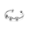 Miniatyrbillede 1 af 6: antistress spinner roterende fidget ring ringe justerbar
