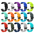 Miniatyrbillede 2 af 6: armbånd silikone Garmin Fenix ​​​​7xpro fenix 6x sort