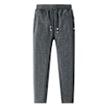 Miniatyrbild 5 av 10: Varma byxor fleecebyxor vinterbyxor cargobyxor casual thermal sw Grå 2 4XL