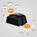 Miniatyrbild 9 av 11: Vgate ICar3 Bluetooth bilfelsdetektor - Android-version, 5 livfu svart