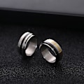 Miniatyrbillede 1 af 6: anti-angst spinner fidget roterende ring ringe Koko 10 / 19,8 mm