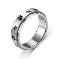 Miniatyrbild 2 av 6: anti-ångest spinner fidget roterande ring ringar Size6/16.4mm