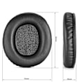 Pikkukuva 3 / 6: korvatyynyt kuulokepehmusteet Audio-Technica SR30BT:lle musta