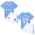 Pikkukuva 1 / 2: Kevin De Bruyne #17 Manchester City Kotipelivarustus - ba #22 (130CM)