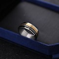 Miniatyrbillede 1 af 4: anti stress fidget spinner roterende ring ringe Koko 6 / 16,4 mm
