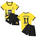 Miniatyrbilde 1 av 2: Dortmund FC 2023-24 Hjemmedrakt - Fotballtrøye nummer 11 og shorts #16 (100CM)