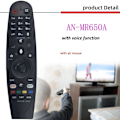 Miniatyrbilde 1 av 6: fjernkontrollerstatningsfjernkontroll for LG AN-MR18BA MR650A MR19BA M an-mr650a