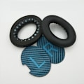 Miniatyrbillede 1 af 5: ørepuder puder til Bose Soundtrue AE2 IW QC15 QC25 QC35 pude sort/blå
